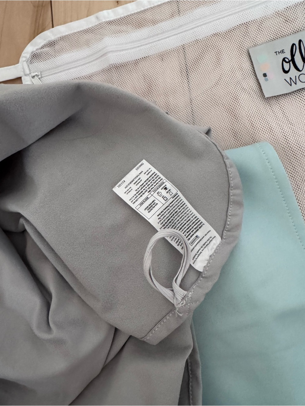 The Ollie World Kids Sleep Sacks - Gray & Mint - Picture 4 of 4